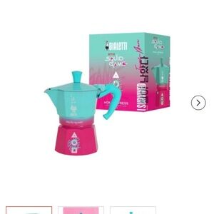Bialetti Solid Game Moka Express - Pink and Blue